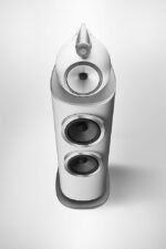 Bowers & Wilkins - 800 Series Diamond 1" Diamond Tweeter, 6" Midrange in Turbine Head, Dual 8" Woofer Floorstanding Speaker (each) - White