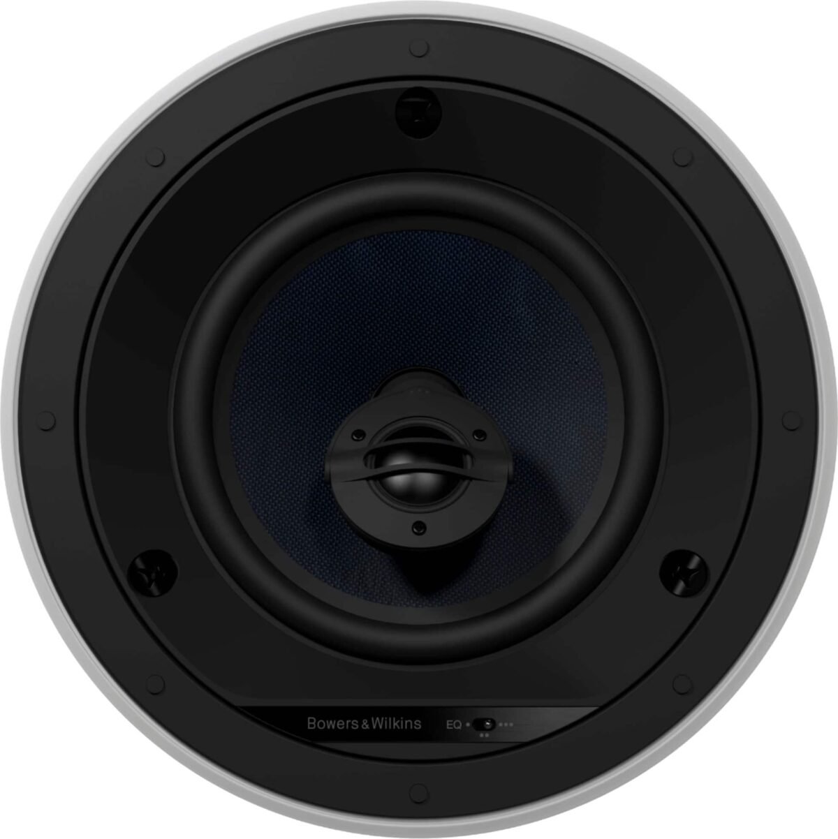 Bowers & Wilkins - CI600 Series 6" In-Ceiling Speaker w/ Cast Basket, Aramid Fiber Midbass and Nautilus Tweeter - (Each) - Paintable White