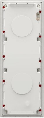 Bowers & Wilkins - CI700 Series In Wall 3-way Speaker w/4" midrange, dual 6" bass drivers, includes retrofit back box (each) - White