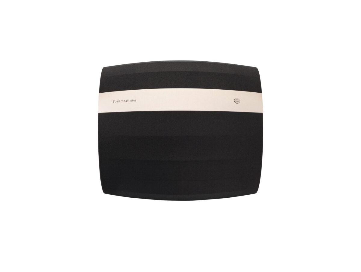 Bowers & Wilkins - Formation Bass Dual 6-1/2" 250W Powered Wireless Subwoofer - Black