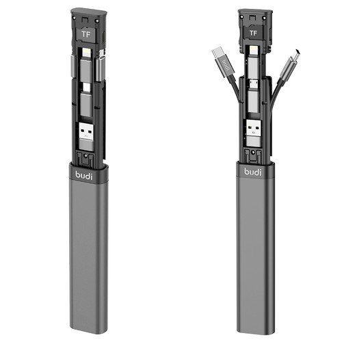 BUDI Multi-function Cable Stick Black