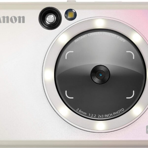 Canon - Ivy CLIQ+2 Instant Film Camera - Iridescent White