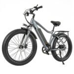 CMACEWHEEL J26 Electric Bike 26*4.0'' Tire 750W Motor Silver Grey