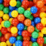 Colourful Playballs for Baby Pool 1000 pcs