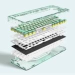 CoolKiller CK75 75% 80Keys Gasket Mount Mechanical Keyboard