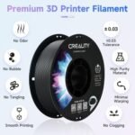 Creality CR 1.75mm TPU 3D Printing Filament 1kg Black