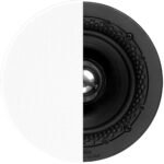 Definitive Technology - DI Series 4-1/2" Round In-Ceiling Speaker (Each) - White