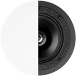 Definitive Technology - DI Series 6-1/2" Round In-Ceiling Speaker (Each) - White