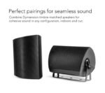 Definitive Technology - Dymension 6.5" 2-Way Outdoor Wall Mount Speakers Pair - Black