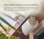 Definitive Technology - Dymension 6.5" 2-Way Outdoor Wall Mount Speakers Pair - Black