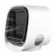 Desktop Mini Air Cooler Home Air Conditioner Fan White