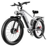 DUOTTS F26 Electric Bike 26 Inch 55Km/h 20Ah 750W*2 Dual Motors Silver