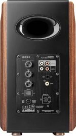 Edifier - S2000MKIII Powered Bluetooth Bookshelf, Computer - 130W Line-in Optical Input - Tri-Amped Studio Monitor 2.0 Speakers - Wood/Black