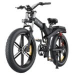 ENGWE X26 E-Bike 1000W Motor 50Km/h 19.2Ah&10Ah Dual Battery Black