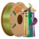 ERYONE Triple-Color Silk PLA Filament Dark Green & Purple & Yellow