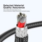 ESSAGER 100W USB-A to Type-C Charging Cable Black