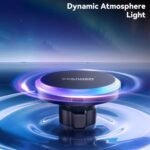 ESSAGER 15W RGB Magnetic Wireless Charger Car Holder
