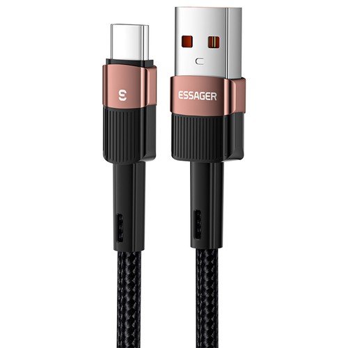 ESSAGER 66W Fast Charge Data Cable 1m Khaki
