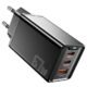 ESSAGER 67W Triple Ports GaN Charger EU Plug Black
