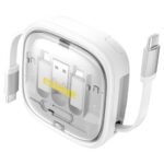 ESSAGER Type-C To Type-C Data Cable with Storage Box White