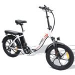 Fafrees F20 Electric Bike 20 Inch Folding Frame E-bike - White