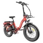 Fafrees F20 Max Electric Bike 20in 25Km/h 48V 22.5AH 500W Motor Red