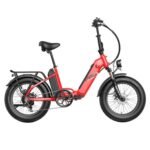 Fafrees FF20 Polar E-Bike 40Km/h 500W 48V 10.4AH Dual Battery Red