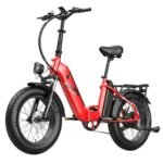 Fafrees FF20 Polar E-Bike 40Km/h 500W 48V 10.4AH Dual Battery Red