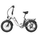 Fafrees FF20 Polar E-Bike 40Km/h 500W 48V 10.4AH Dual Battery White