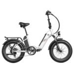 Fafrees FF20 Polar E-Bike 40Km/h 500W 48V 10.4AH Dual Battery White