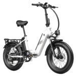 Fafrees FF20 Polar E-Bike 40Km/h 500W 48V 10.4AH Dual Battery White