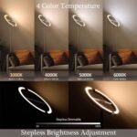 FIMEI Floor Lamp with Remote Control and Touch Control