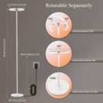 FIMEI Floor Lamp with Remote Control and Touch Control