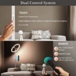FIMEI Floor Lamp with Remote Control and Touch Control