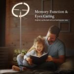 FIMEI Floor Lamp with Remote Control and Touch Control