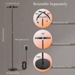 FIMEI Floor Lamp with Remote Control and Touch Control