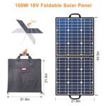Flashfish SP18V100W Portable Solar Panel