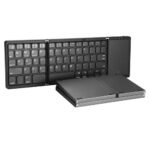 Foldable Bluetooth Wireless Keyboard Black