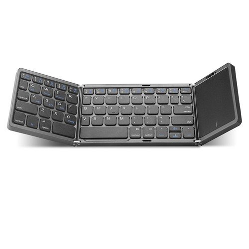 Foldable Bluetooth Wireless Keyboard Black