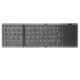 Foldable Bluetooth Wireless Keyboard Grey