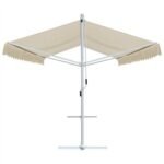 Free Standing Awning 600x300 cm Cream