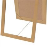 Free-Standing Mirror Baroque Style 160x40 cm Gold