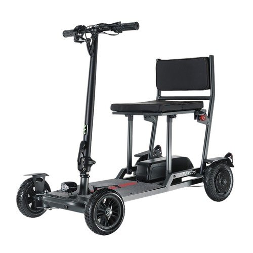Freejoyer F7 Plus Four-wheel Electric Scooter with Seat Grey
