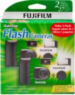 Fujifilm - QuickSnap Flash 400 Single-Use Camera with Flash - 2 pack - Green