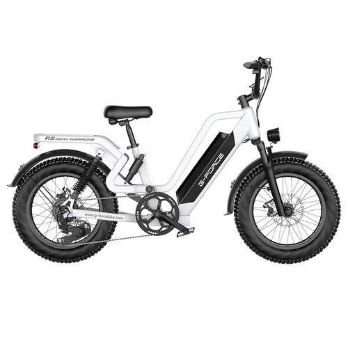 G-FORCE RS ST 750W 48V 25AH Electric Bike White