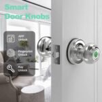 Geek Chef GeekTale K01-05 Smart Fingerprint Door Knob Silver