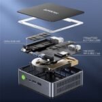 GMK K3 Pro Mini PC Intel Core i7 12650H 24GB LPDDR5 1TB SSD US