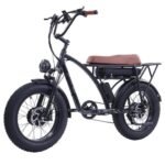 GOGOBEST GF750 Plus E-Bike 20 inch 50km/h 48V 17.5Ah Dual Motor Black