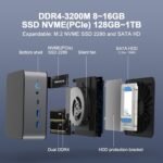 GXMO H90 Intel i7-11390H 16+521GB Mini PC
