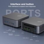 GXMO H90 Intel i7-11390H 16+521GB Mini PC